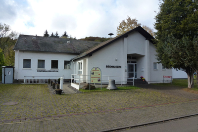 Das Gebäude des Eisenmuseums in Jünkerath