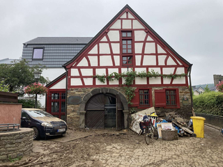 Schützenmuseum in Ahrweiler nach der Flutkatastrophe