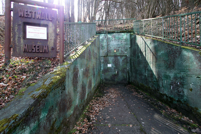 Eingang zum Westwall-Bunker
